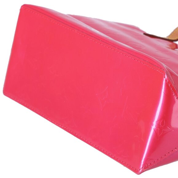 Louis Vuitton Reade PM Monogram Vernis Handbag M91221 Fuchsia Pink - Picture 5 of 7
